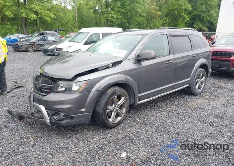 2015 Dodge Journey Crossroad from USA, damaged, VIN 3C4PDDGG9FT566912